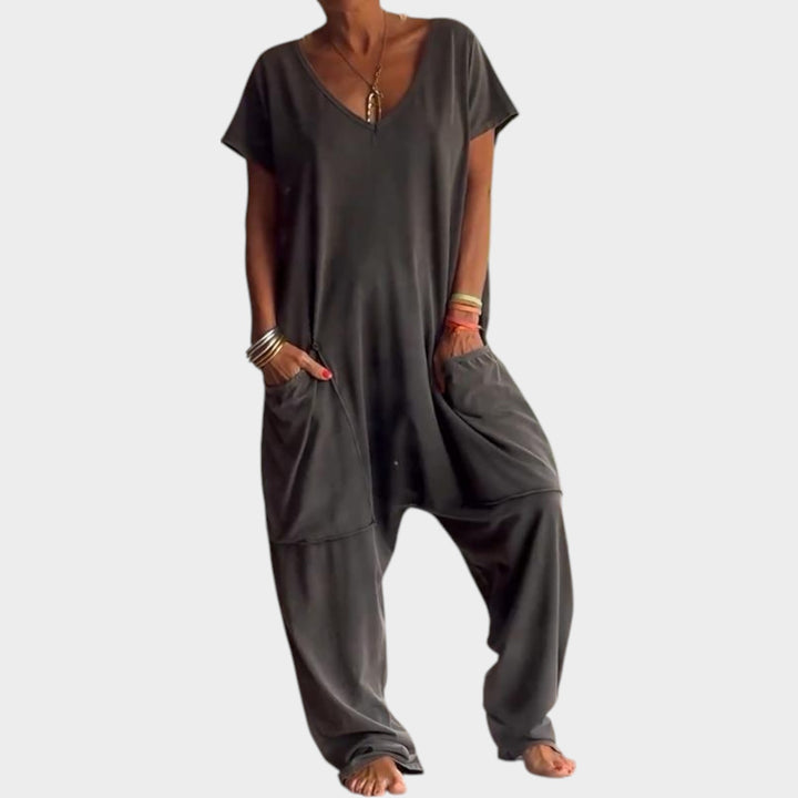Casual Loose-Fit Jumpsuit