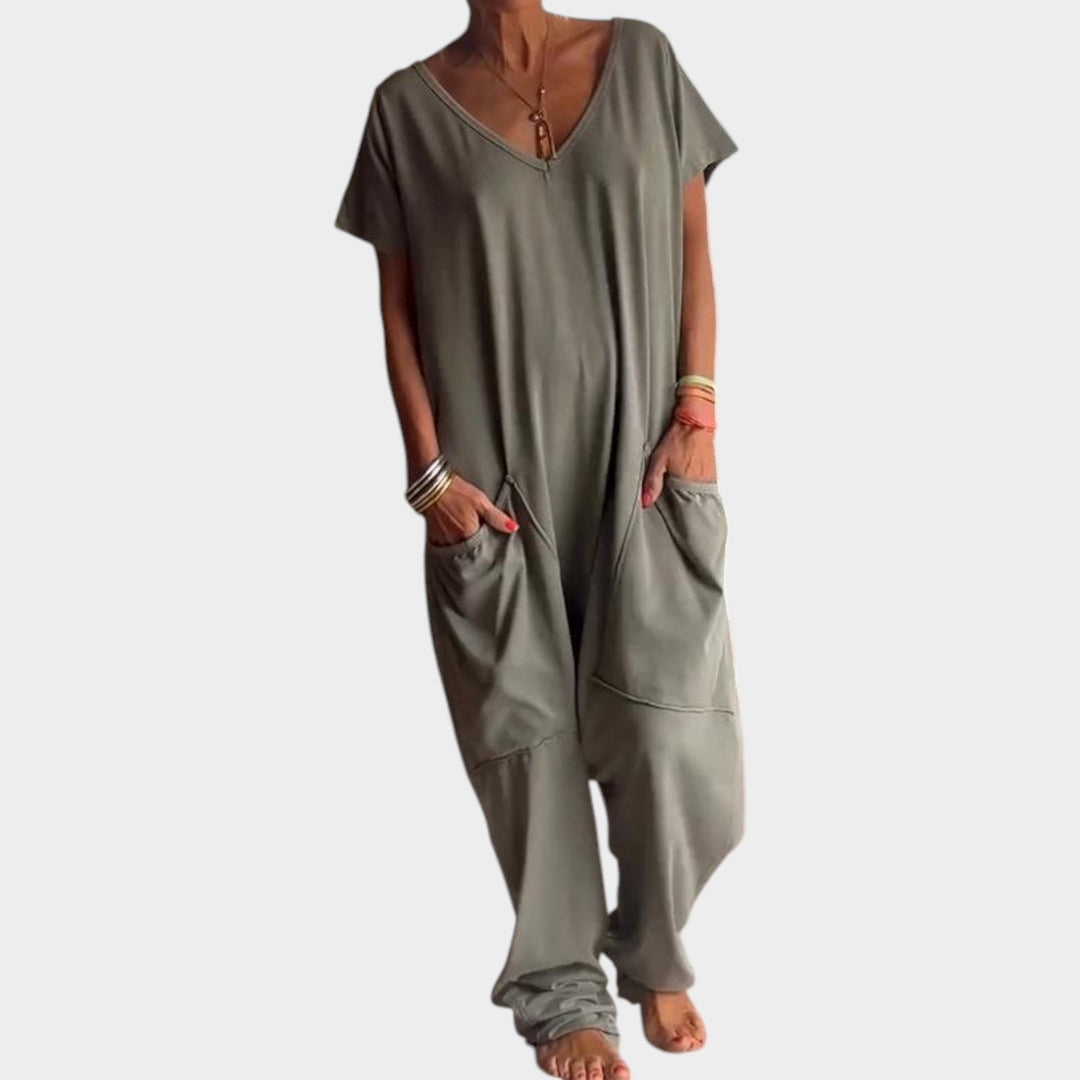 Casual Loose-Fit Jumpsuit