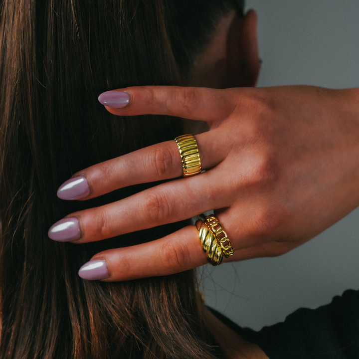 Ring with Chain