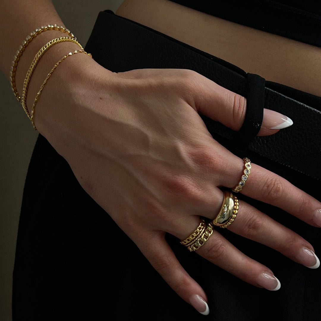 Ring with Chain