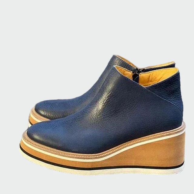 Inca Leather Ankle Booties