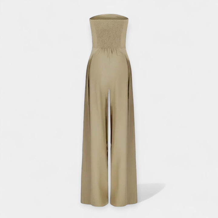Full Body Jumpsuit with Strapless Corset