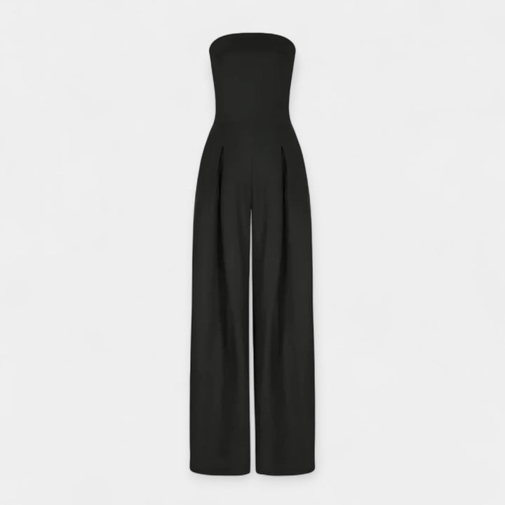 Full Body Jumpsuit with Strapless Corset