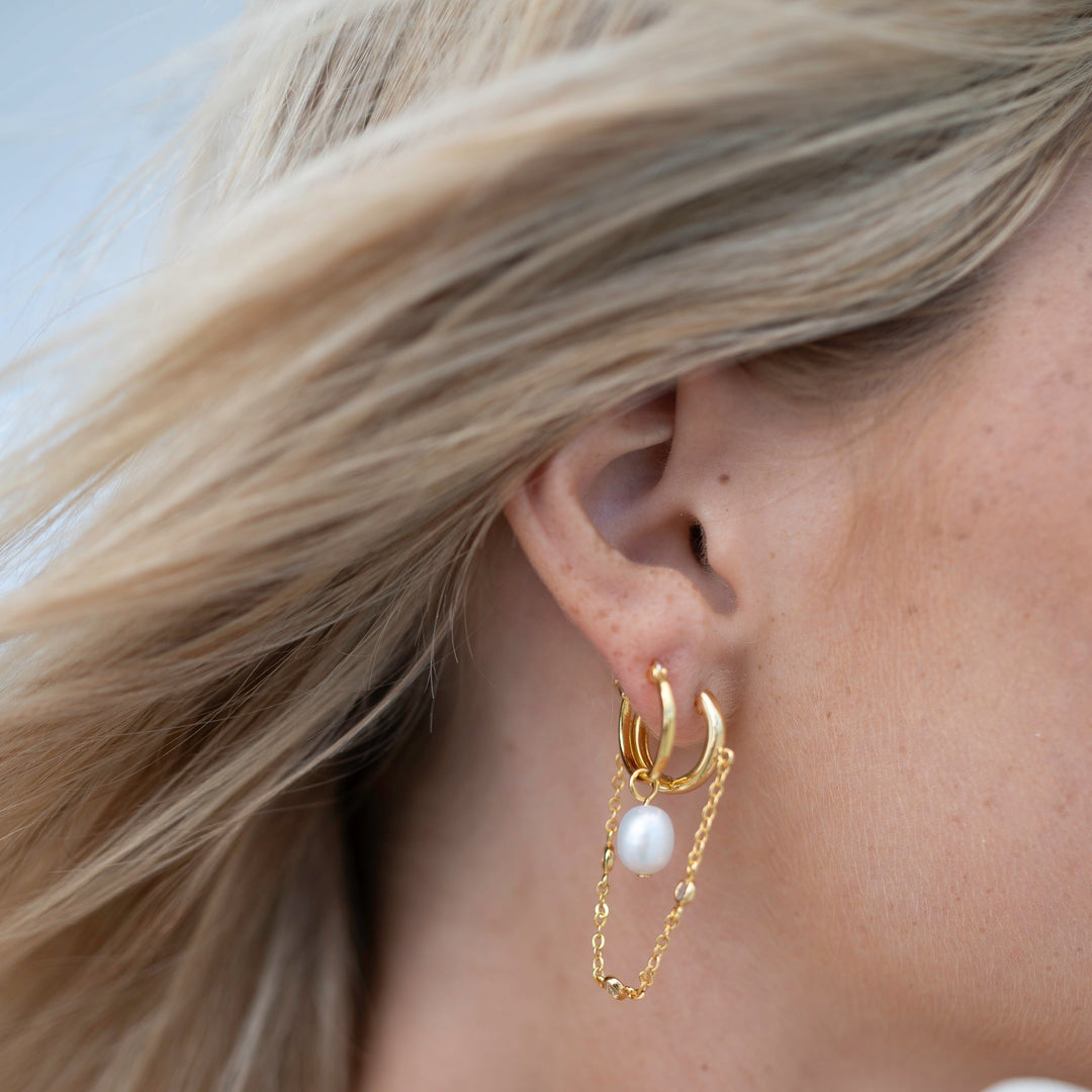 Shiny Hanging Earrings