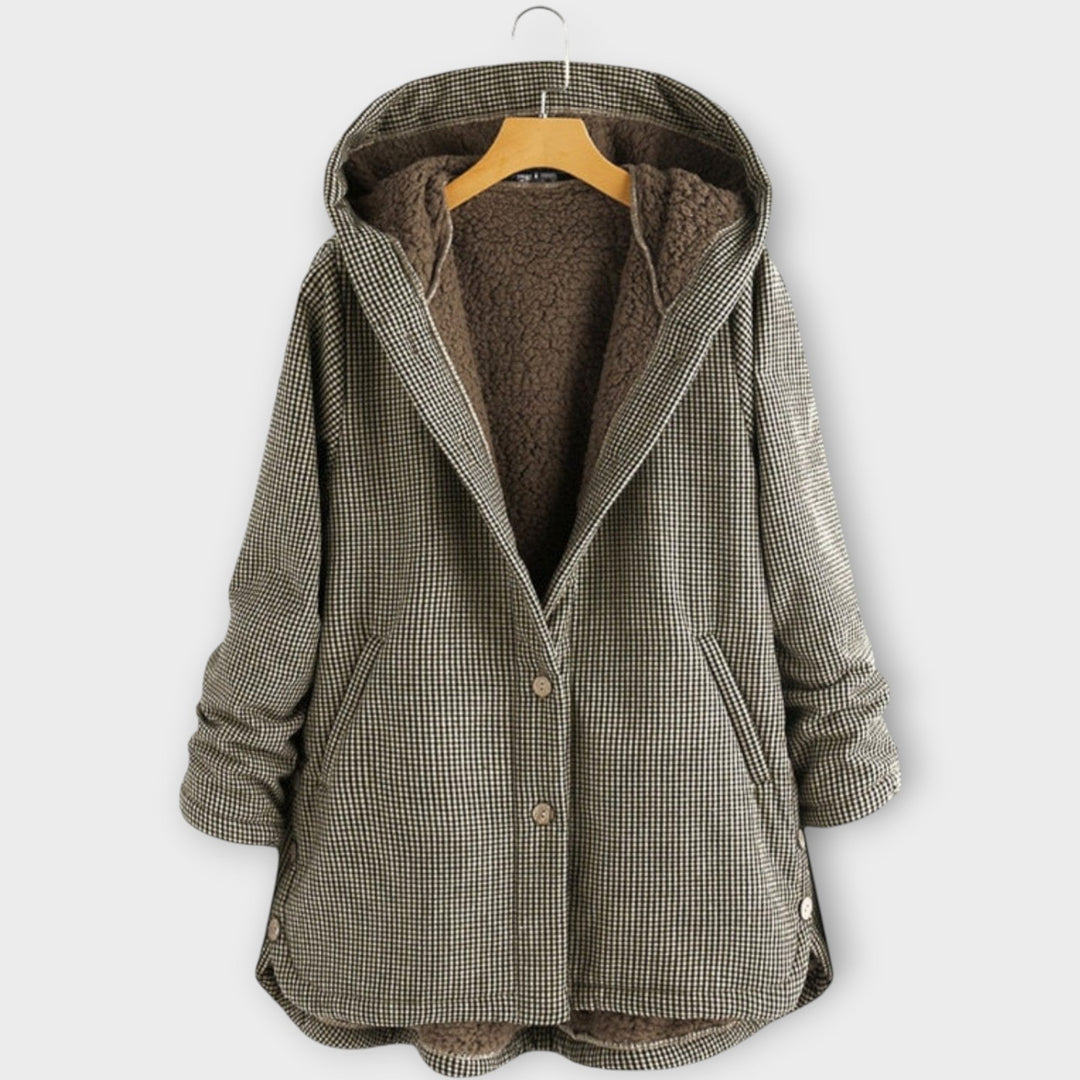 Cozy Hooded Fleece-Lined Jacket