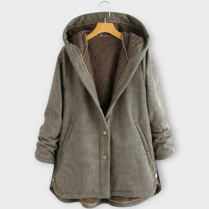 Cozy Hooded Fleece-Lined Jacket