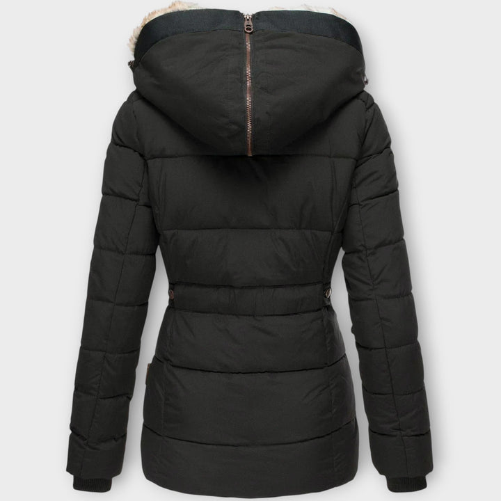 Premium Winter Parka Featuring Faux Fur Hood