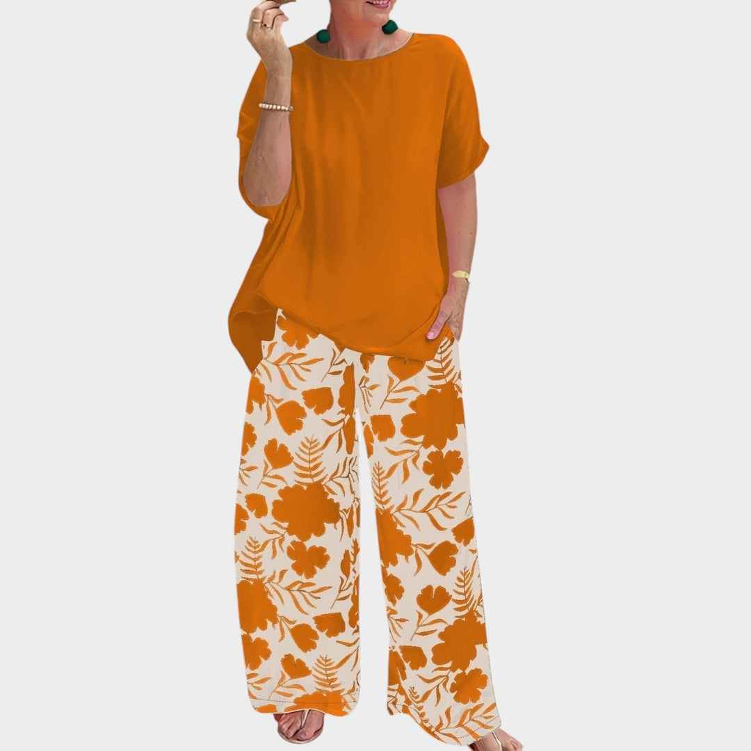 Elegant Floral Lounge Set