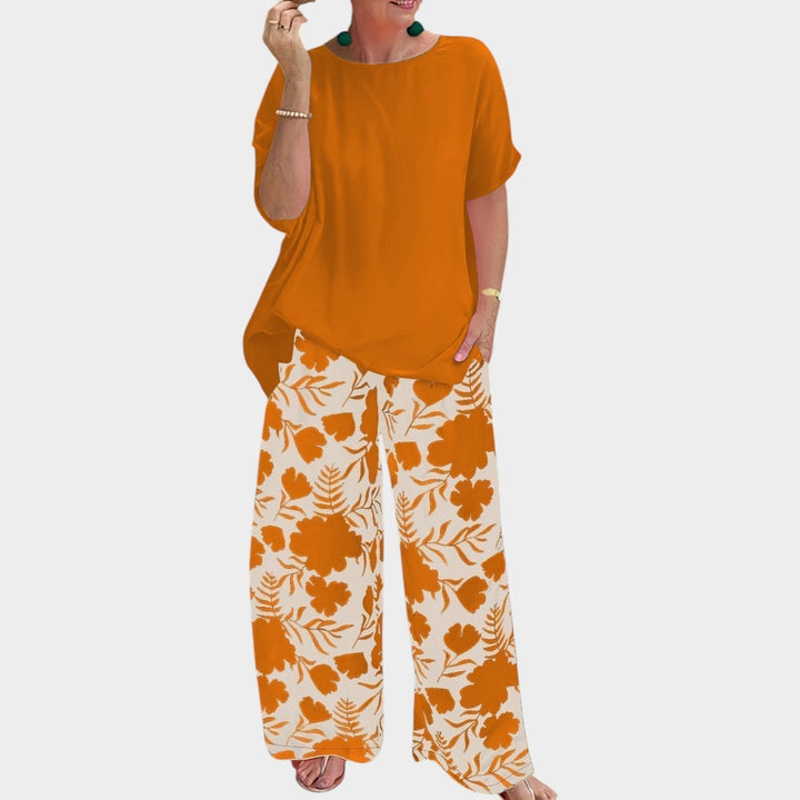 Elegant Floral Lounge Set