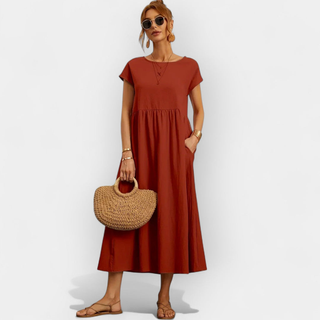Effortless Minimalist Maxi Dress