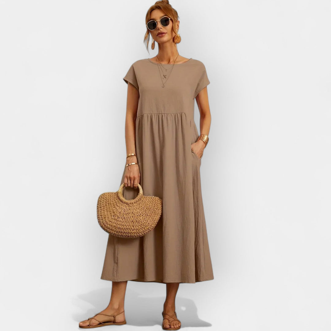 Effortless Minimalist Maxi Dress