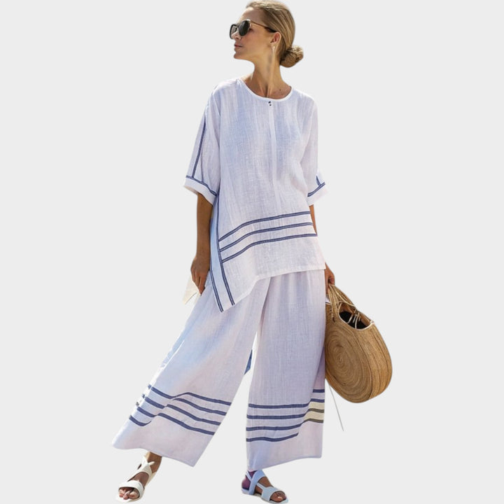 Effortless Linen Lounge Set