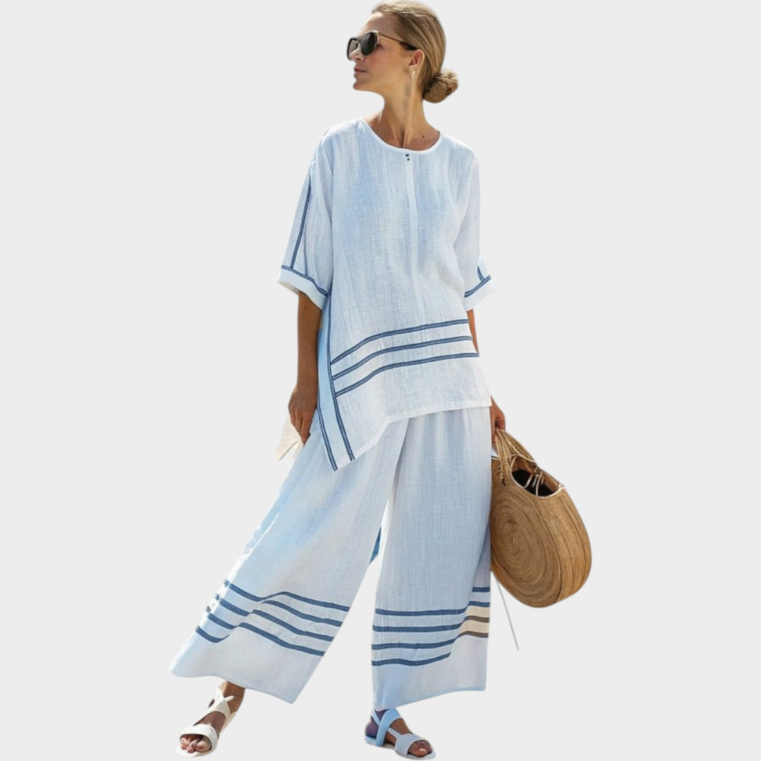Effortless Linen Lounge Set