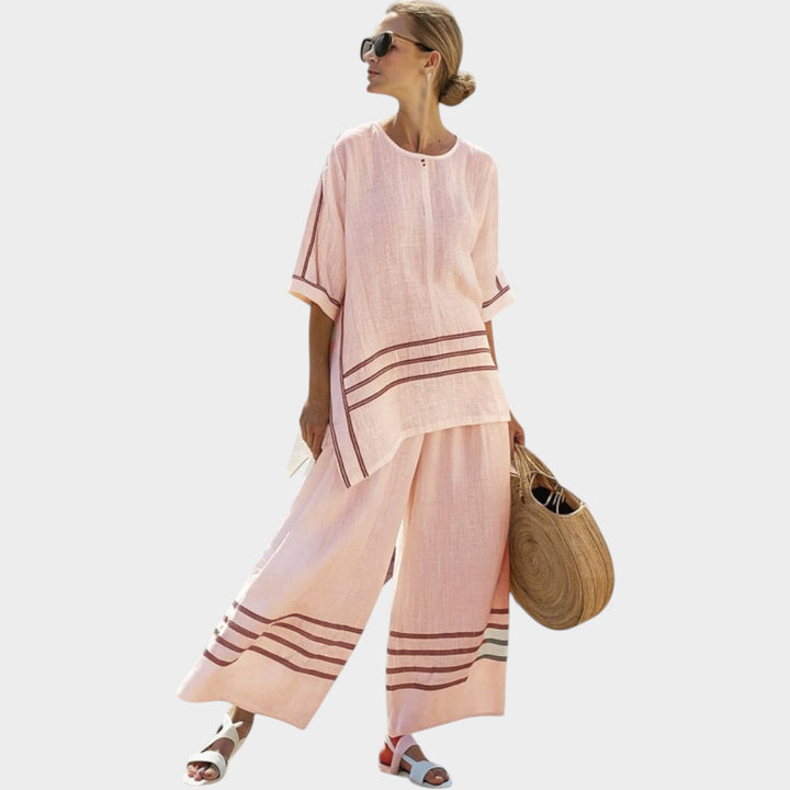 Effortless Linen Lounge Set