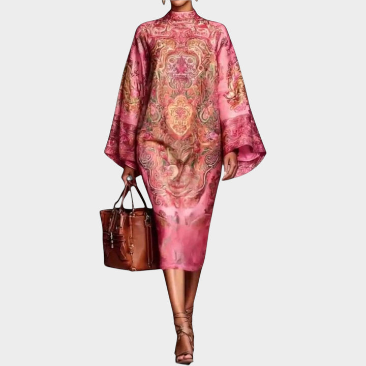 Boho Luxe Printed Midi Dress