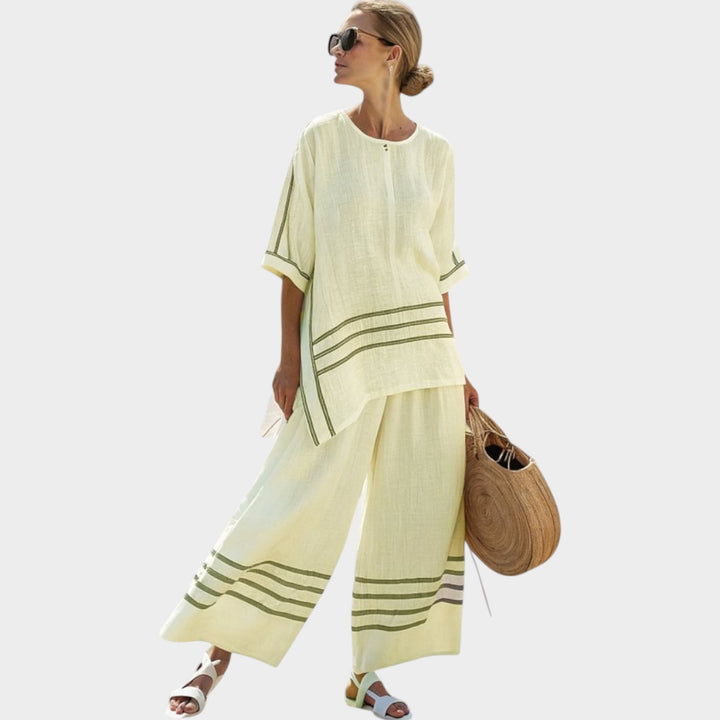 Effortless Linen Lounge Set