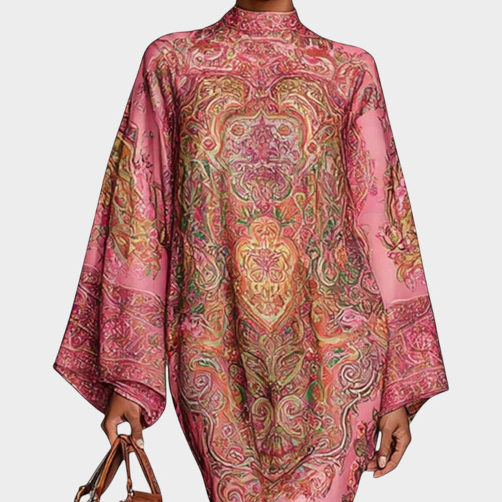Boho Luxe Printed Midi Dress