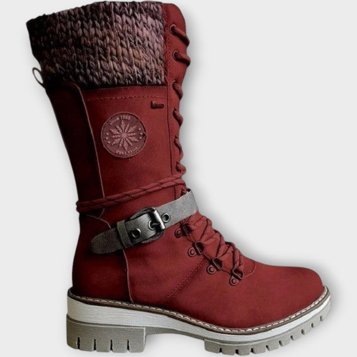 Winter Lace-Up Boots with Insulation
