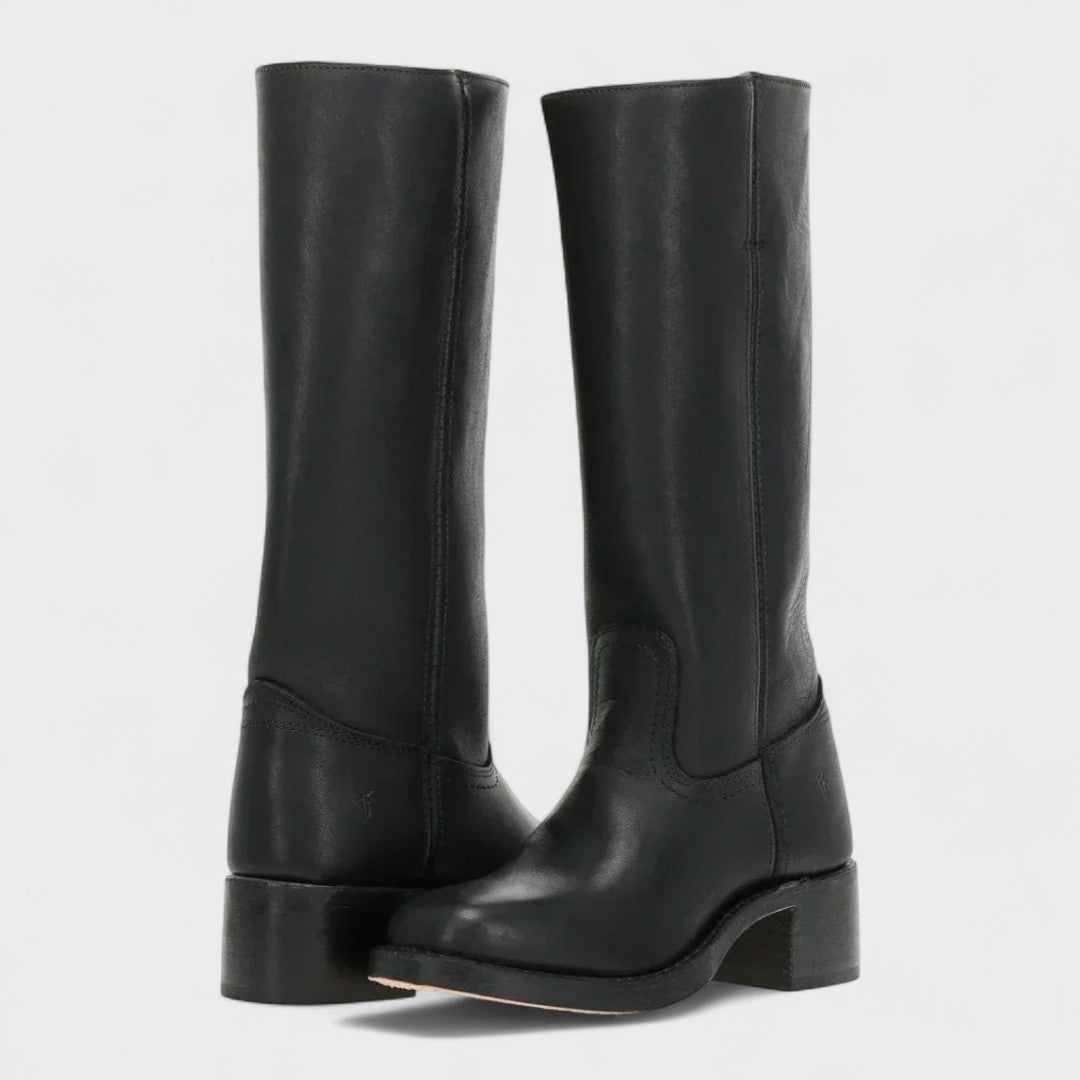 Timeless Leather Knee-High Boots