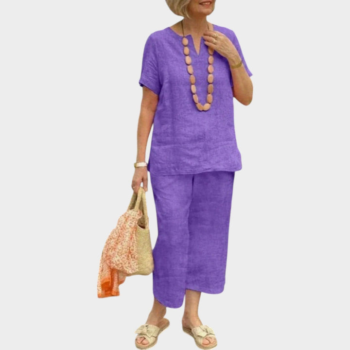 Casual Linen Comfort Set