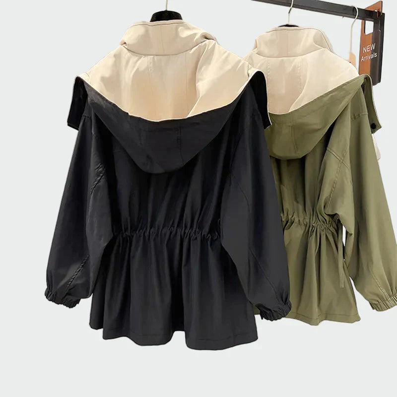 Versatile Windproof Hooded Jacket for All Seasons