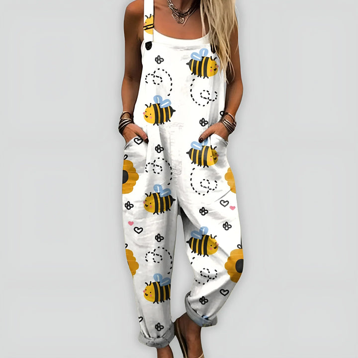 Comfortable and Stylish Jumpsuit with a Relaxed Fit
