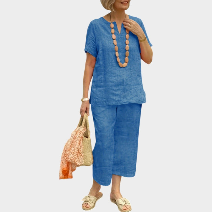 Casual Linen Comfort Set