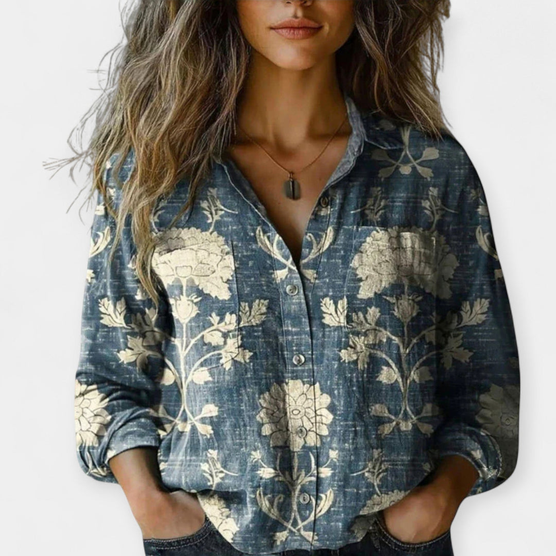 Vintage Blouse with Design