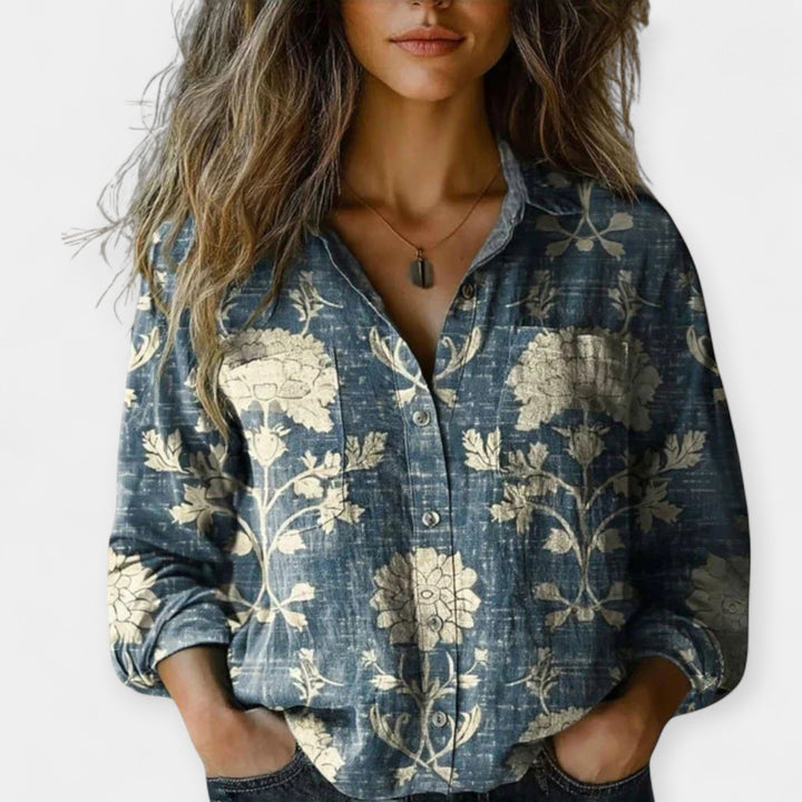 Vintage Blouse with Design