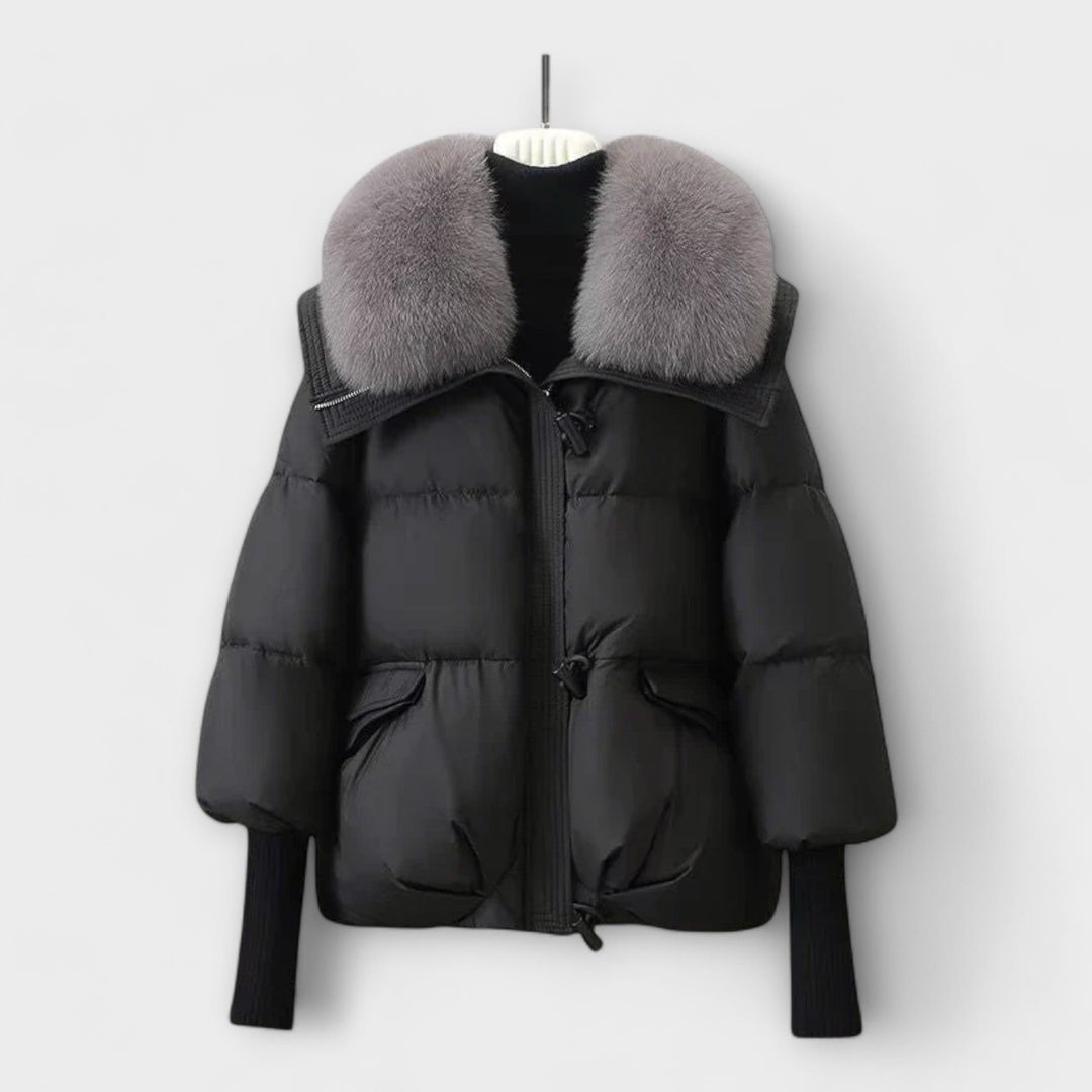 Lusina - Elegant Fur Jacket