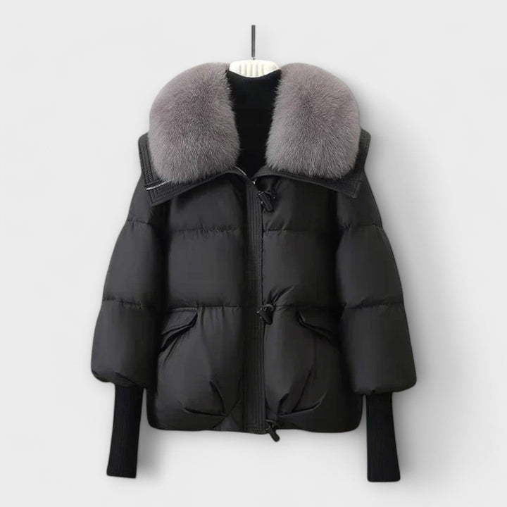 Lusina - Elegant Fur Jacket