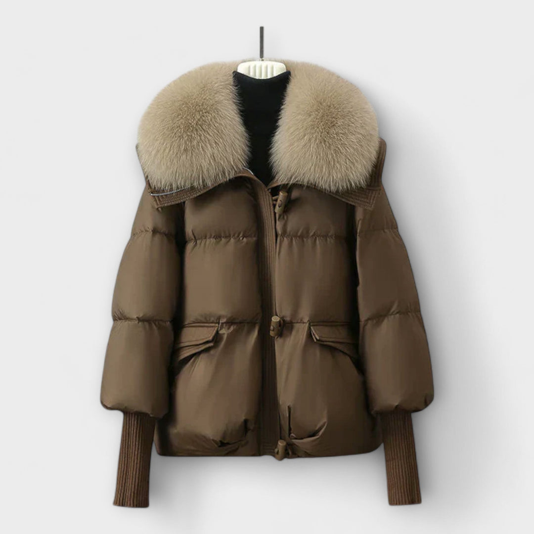 Lusina - Chic Faux Fur Coat