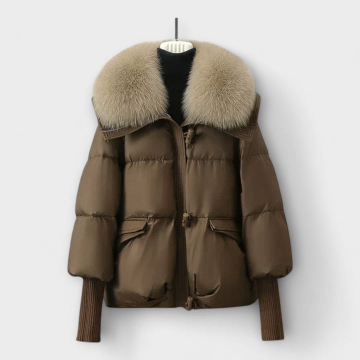 Lusina - Chic Faux Fur Coat