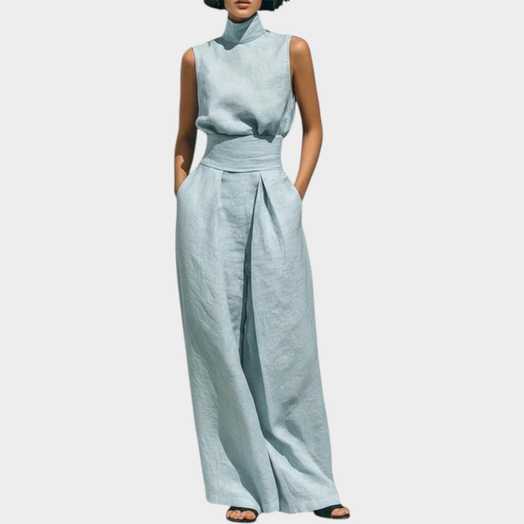 Elegant Wide Leg Jumpsuit