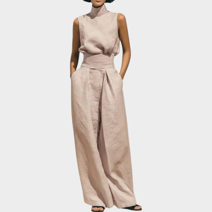 Elegant Wide Leg Jumpsuit