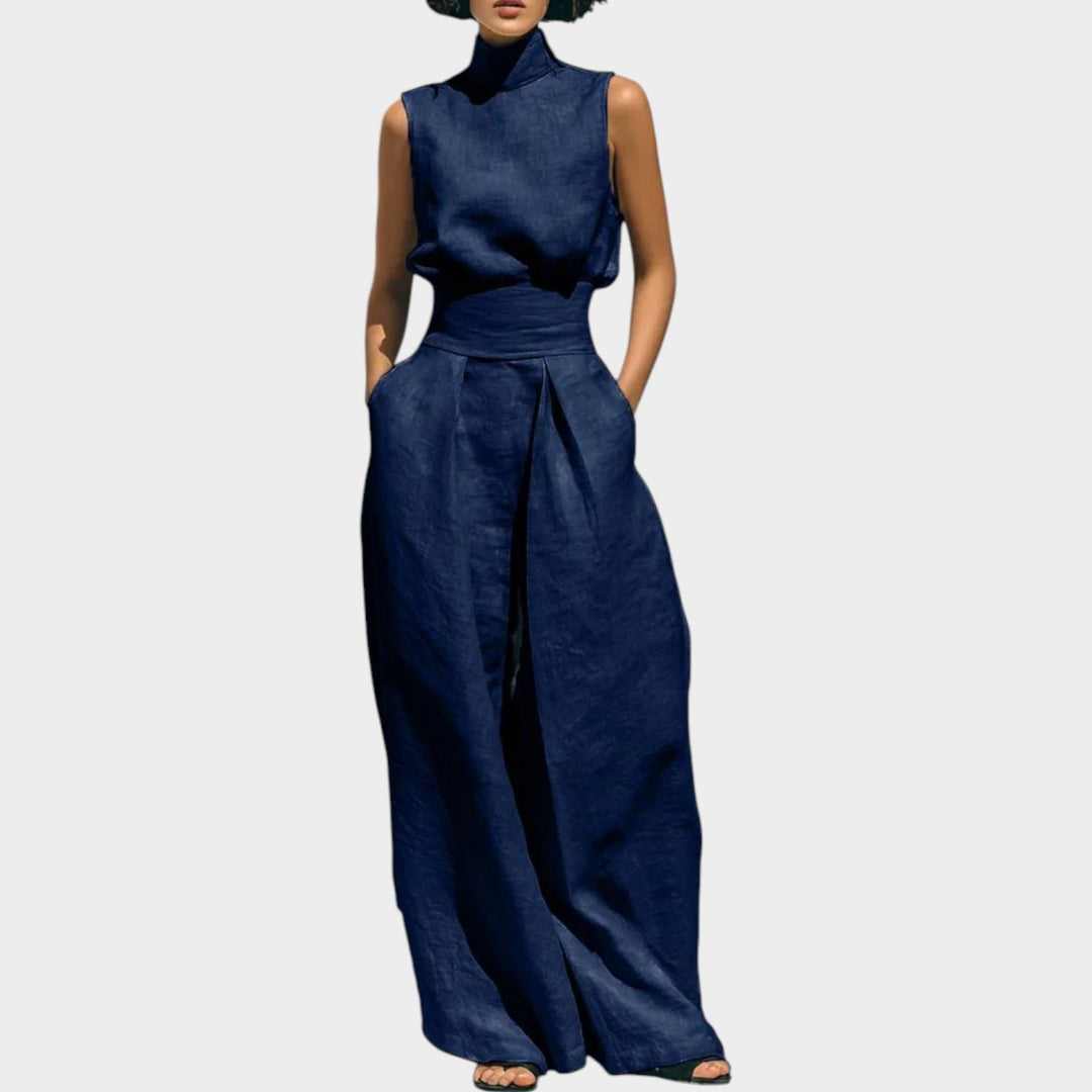 Elegant Wide Leg Jumpsuit