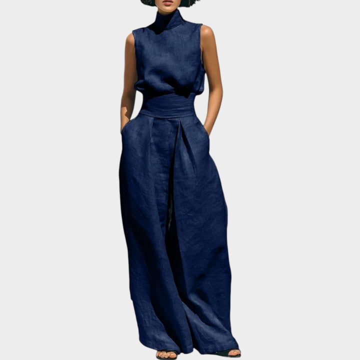 Elegant Wide Leg Jumpsuit