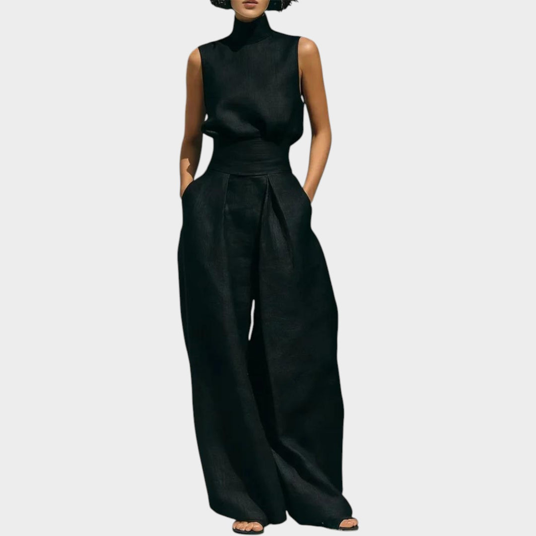 Elegant Wide Leg Jumpsuit