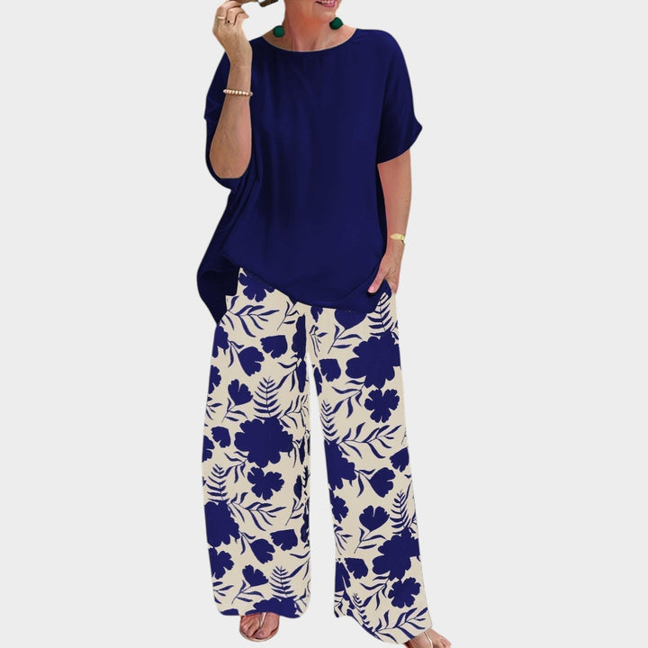 Elegant Floral Lounge Set