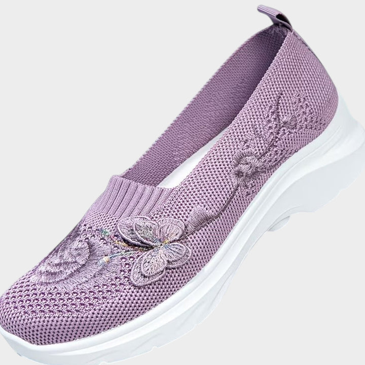 Butterfly Comfort Slip-On Sneakers