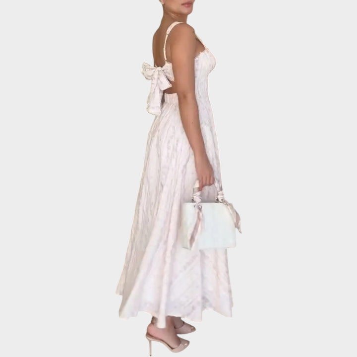 Elegant Corset Midi Dress