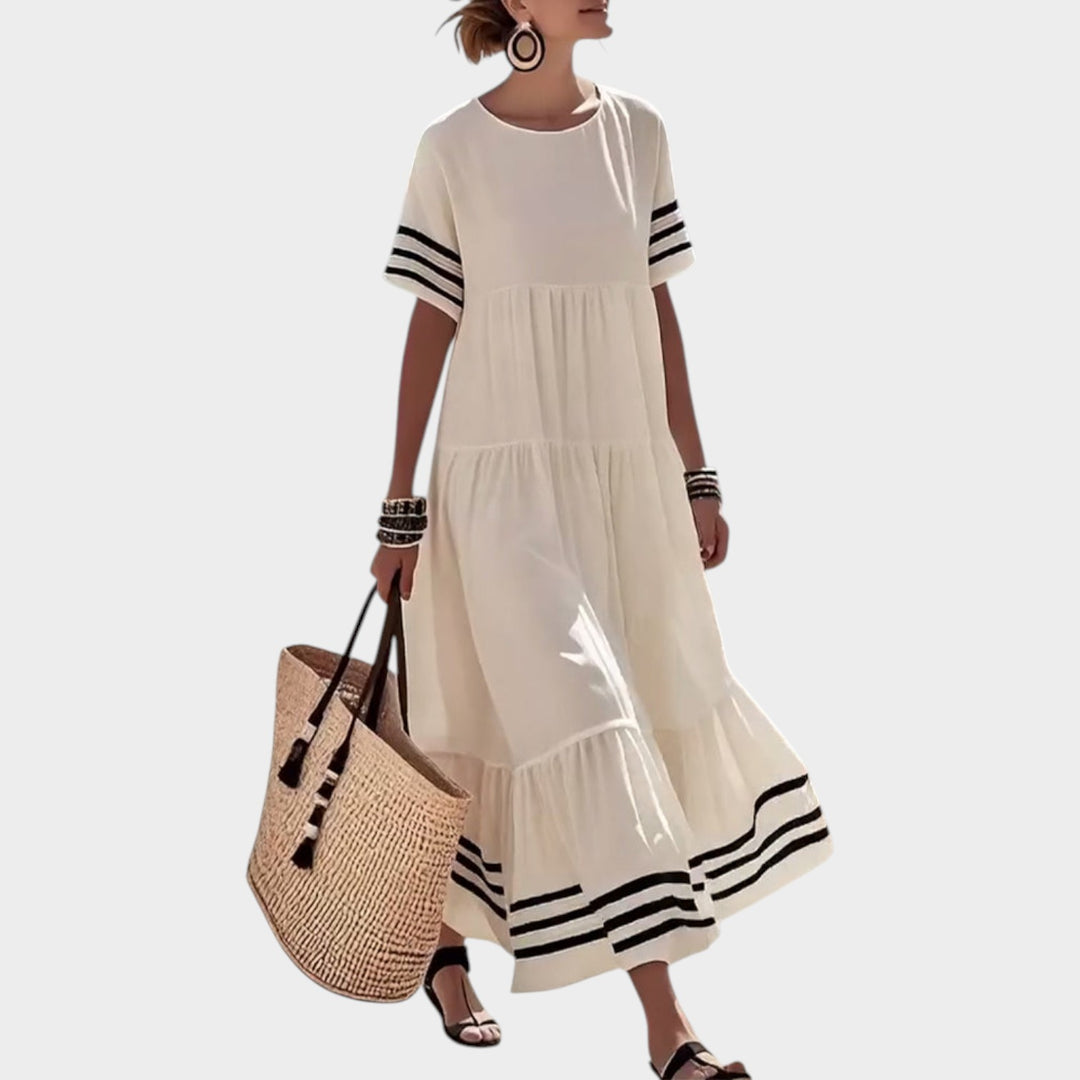 Relaxed Tiered Maxi Dress