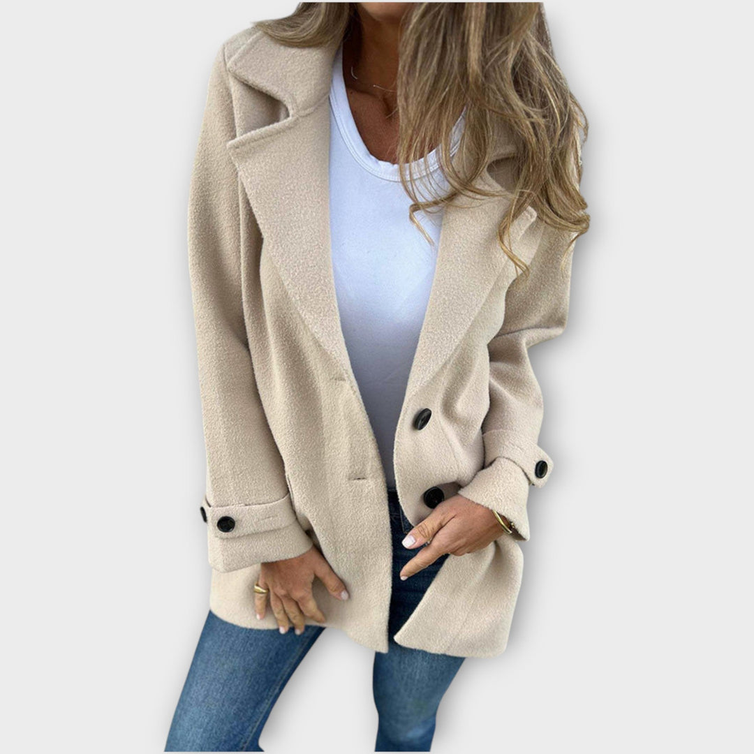 Timeless Button-Up Casual Coat