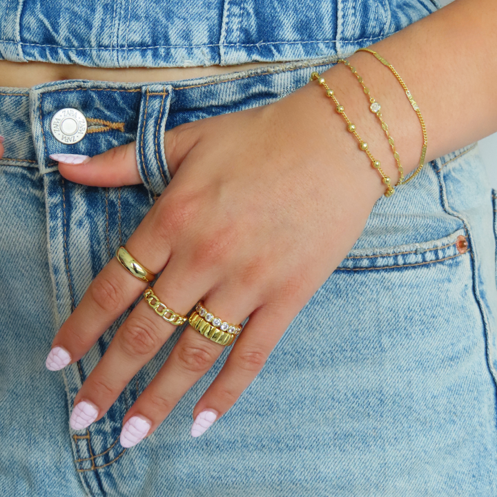 Ring with Chain