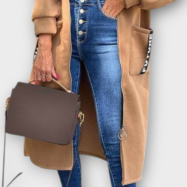 City Comfort Longline Hooded Jacket