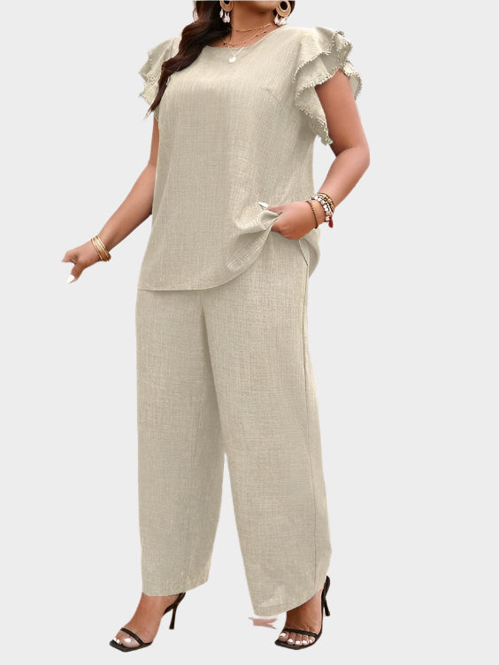 Linen Suit Set