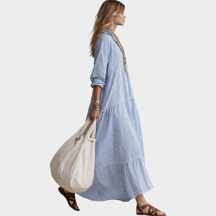 Relaxed Shirt Maxi Dress