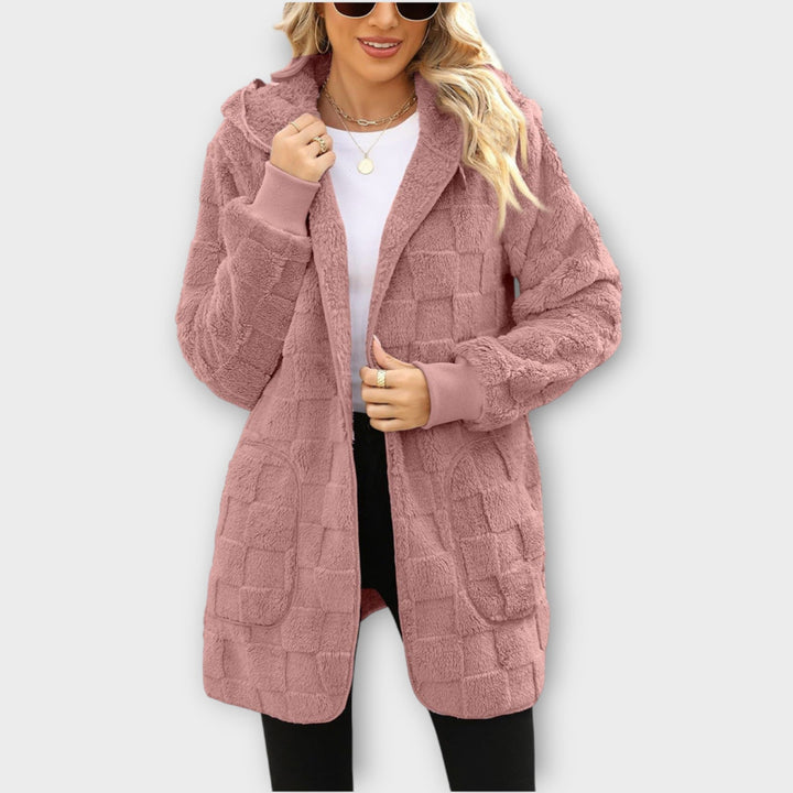Cozy Plush Hooded Cardigan Jacket