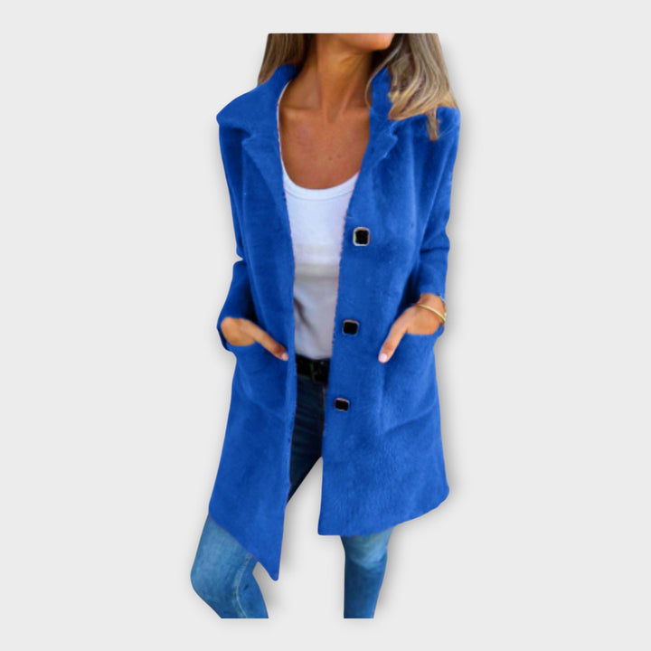 Elegant Closure Wool Coat