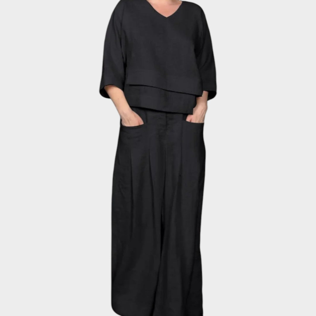 Relaxed Luxe Two-Piece Lounge Set